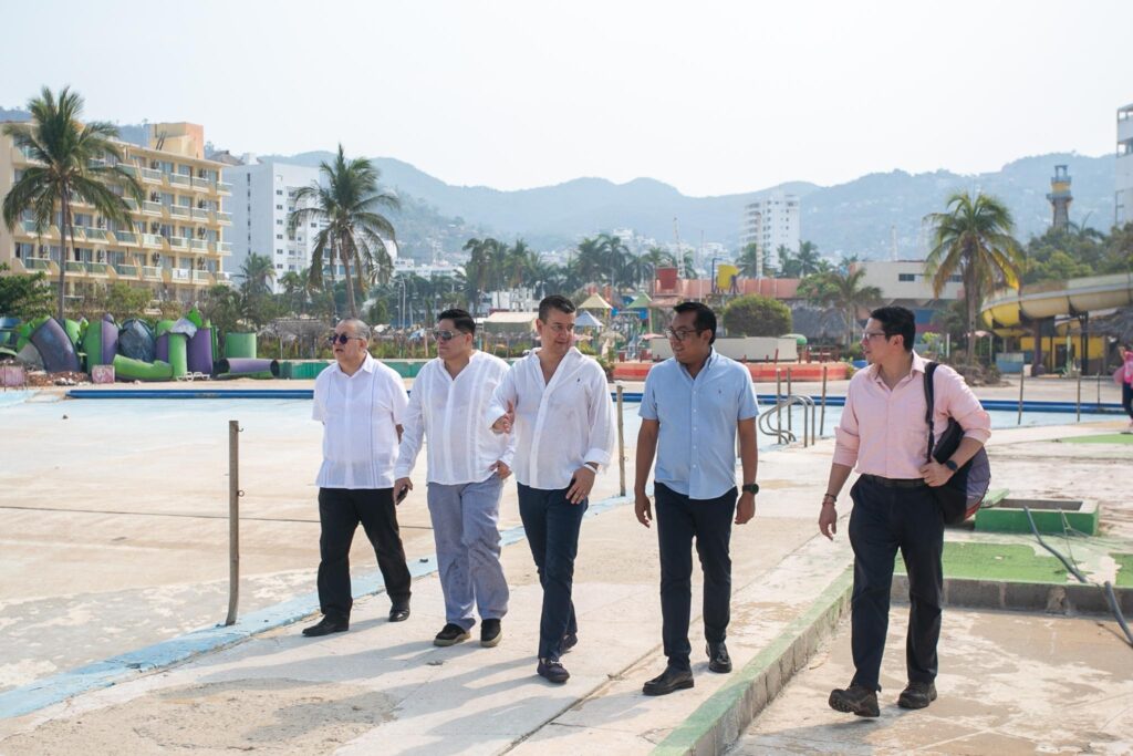 Impulsan proyecto de recuperación del Parque Acuático CICI de Acapulco