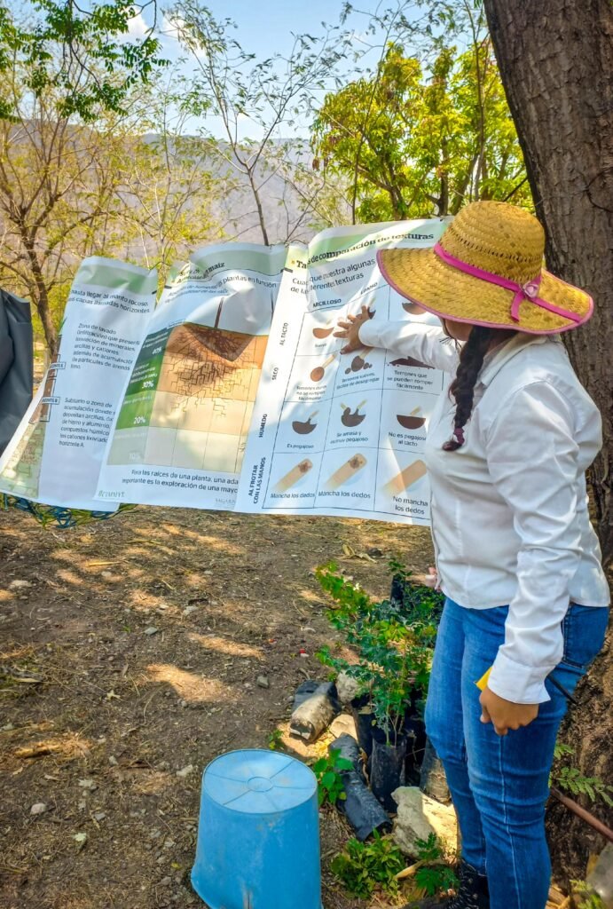 Sagadegro realiza diagnósticos de suelo en parcelas del municipio de Tixtla
