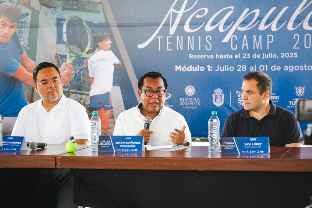 Gobierno de Guerrero impulsa el turismo deportivo con academia de tenis en Acapulco