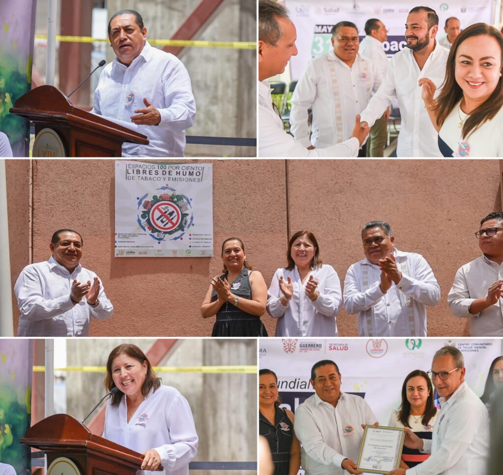 Decreta congreso de guerrero su sede como espacio 100 por ciento libre de humo de tabaco y emisiones, sumándose a acciones contra su consumo