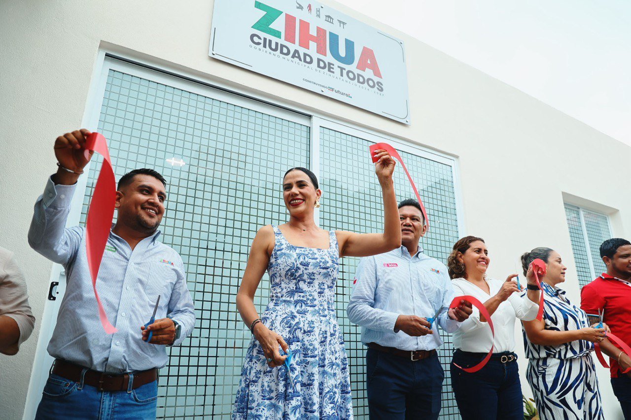 Lluvias no frenan actividades del gobierno municipal en Zihuatanejo