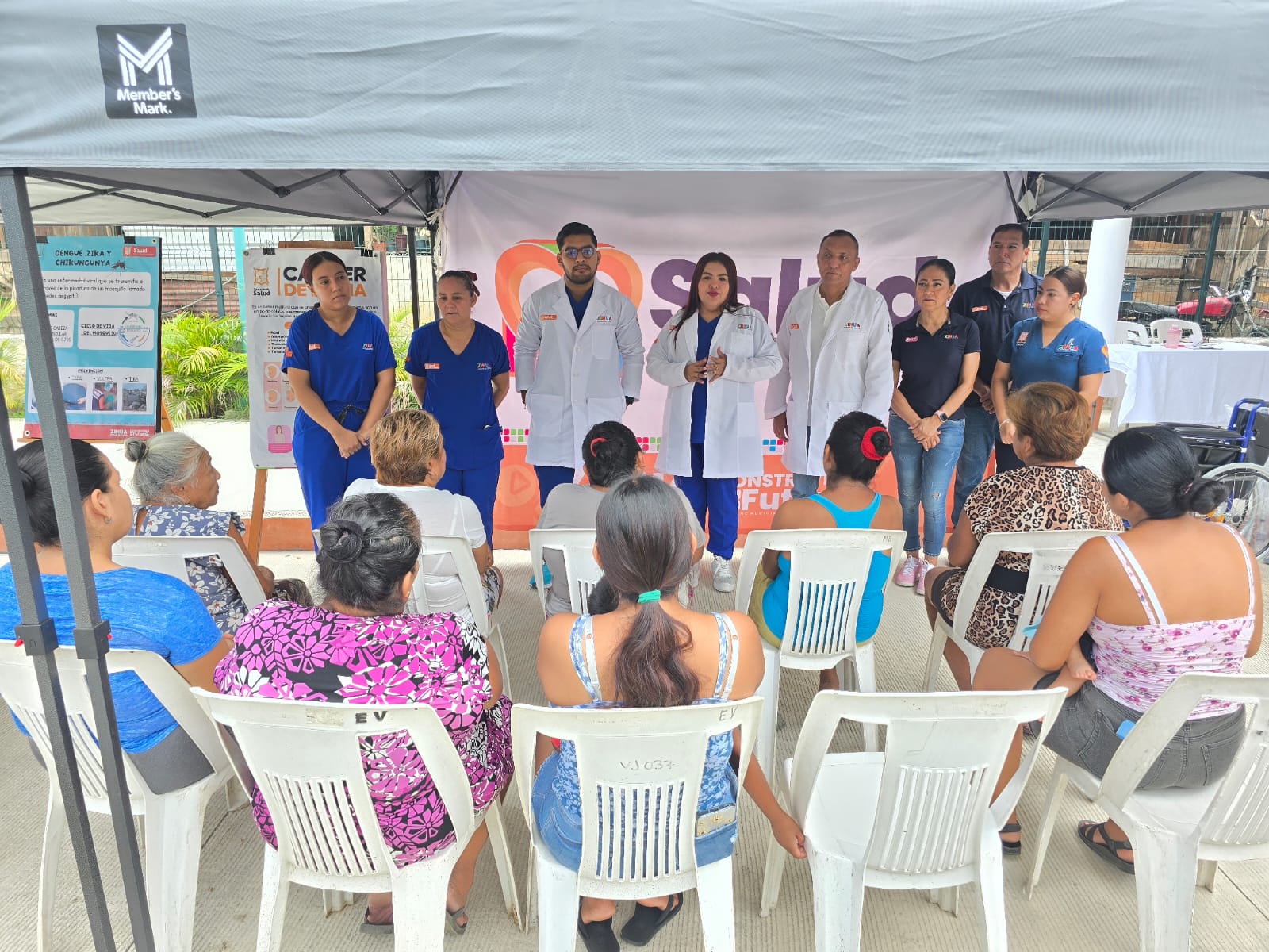 Gobierno municipal atiende colonias y comunidades con brigadas médicas