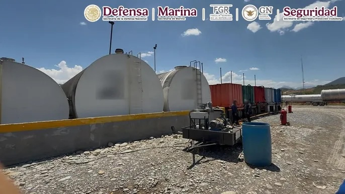 En Nuevo León, tras ejecutar una orden de cateo, se recuperó más de un millón de litros de hidrocarburo