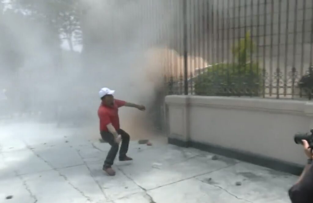 Maestros, presuntamente de la CETEG, causaron disturbios en la CDMX