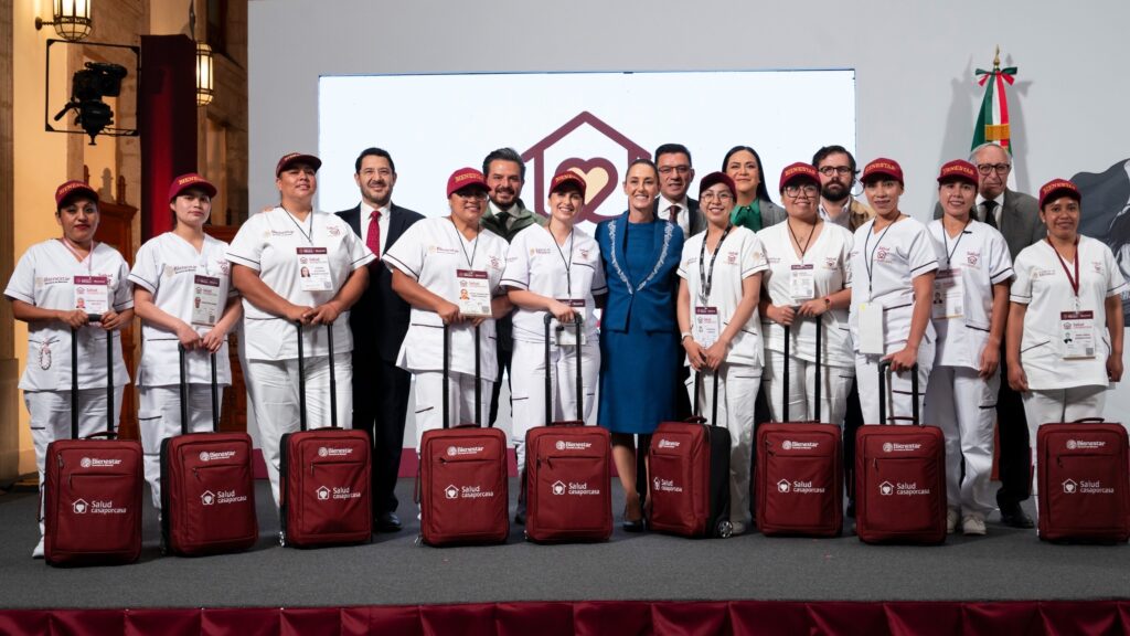 Presidenta Claudia Sheinbaum encabeza el arranque nacional del programa salud casa por casa