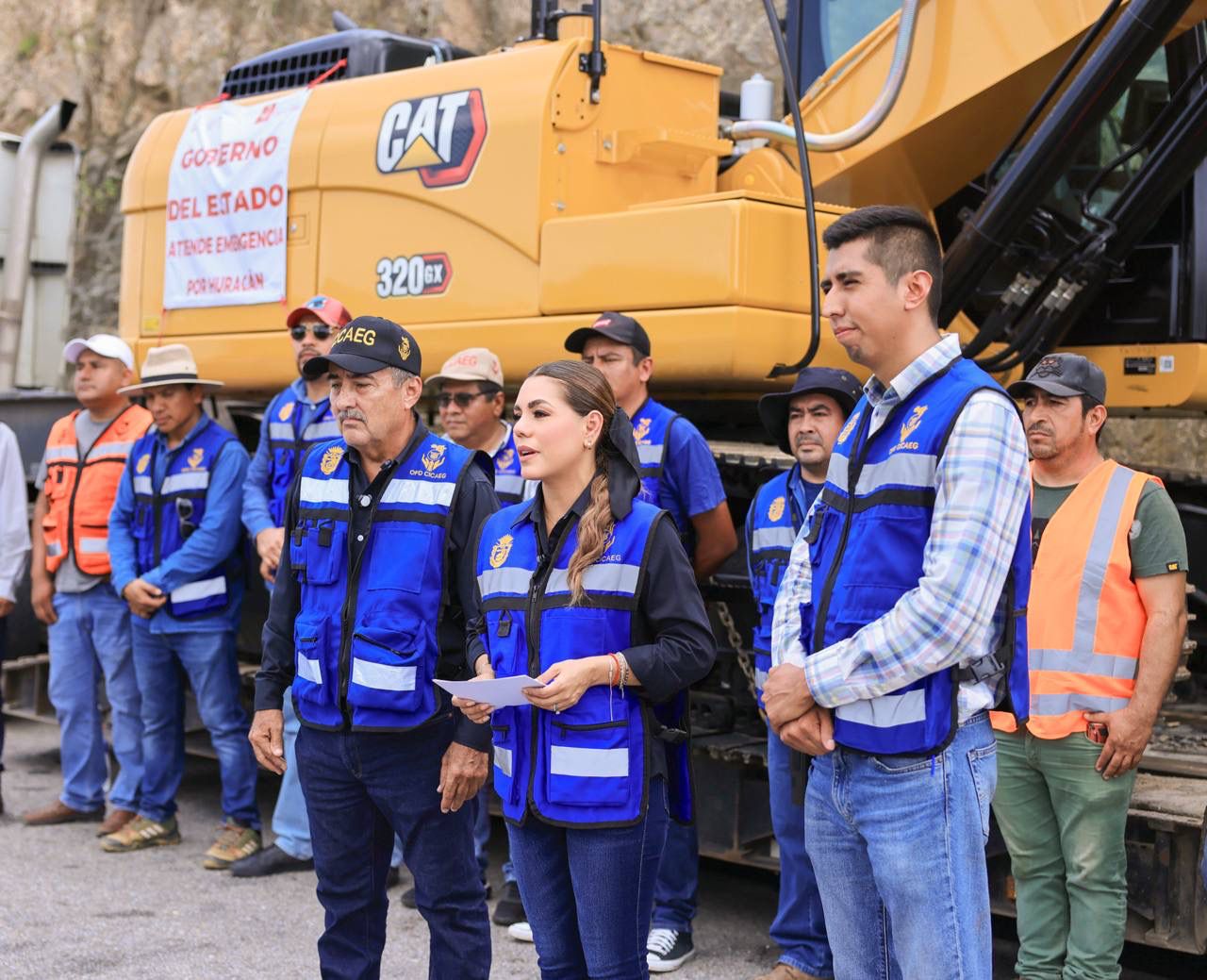 Autoridades fortalecieron medidas preventivas ante el impacto del huracán Erik en Acapulco