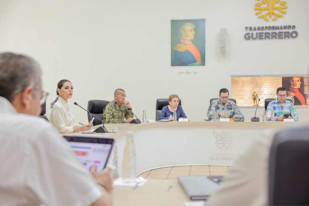 Evelyn Salgado refuerza estrategia de seguridad en Guerrero y coordina nueva visita de la presidenta Sheinbaum a Guerrero
