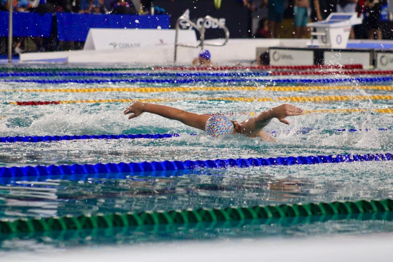 Guerrero obtiene medalla de bronce en natación en la Olimpiada Nacional CONADE 2025.