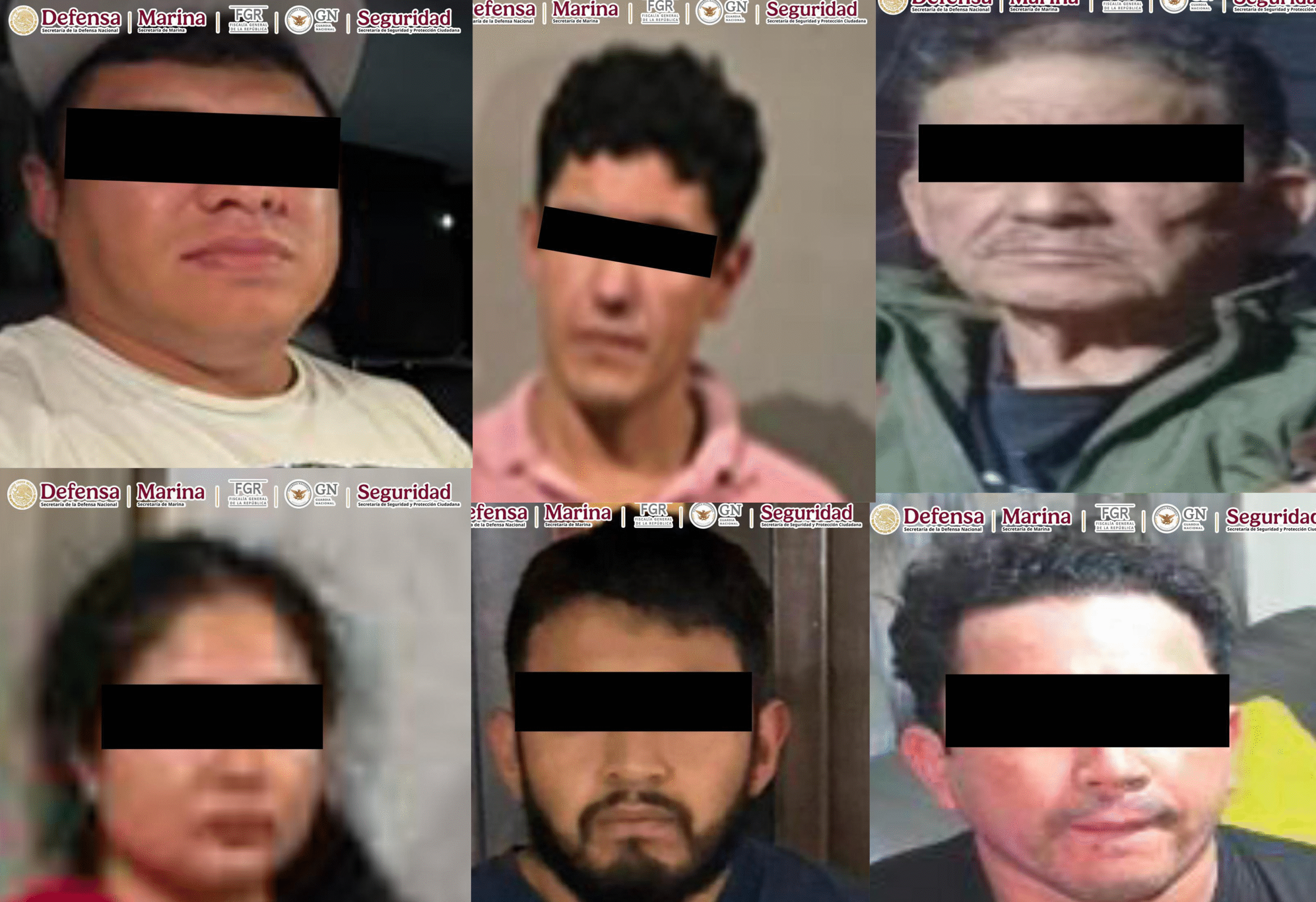 En operaciones simultáneas en michoacán se detuvo a seis personas relacionadas con los delitos de extorsión y secuestro