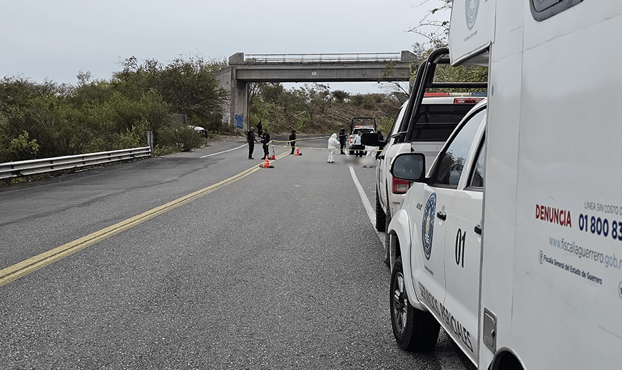 Hallan ejecutado a un joven en el nuevo libramiento de Chilpancingo a Tixtla