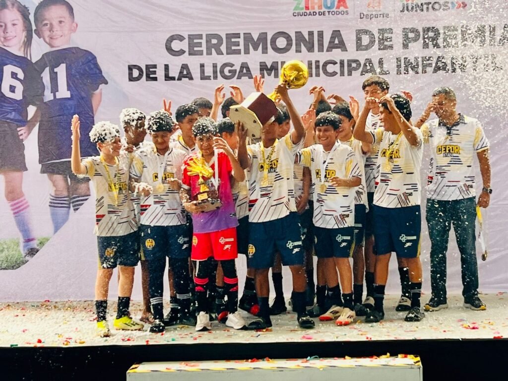 Concluye Torneo Largo de la Liga Municipal de Fútbol: emociones y nuevos campeones