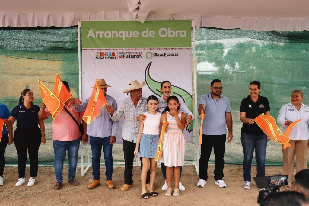 Gobierno de Lizette Tapia Castro lleva más obras a comunidades