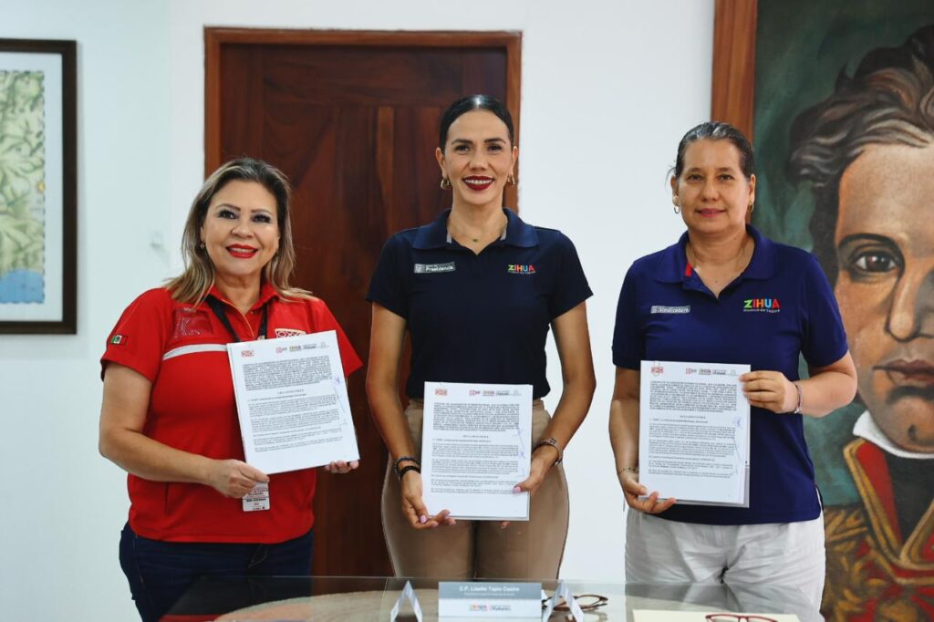 Gobierno de Lizette Tapia Castro firma importante convenio con tiendas OXXO