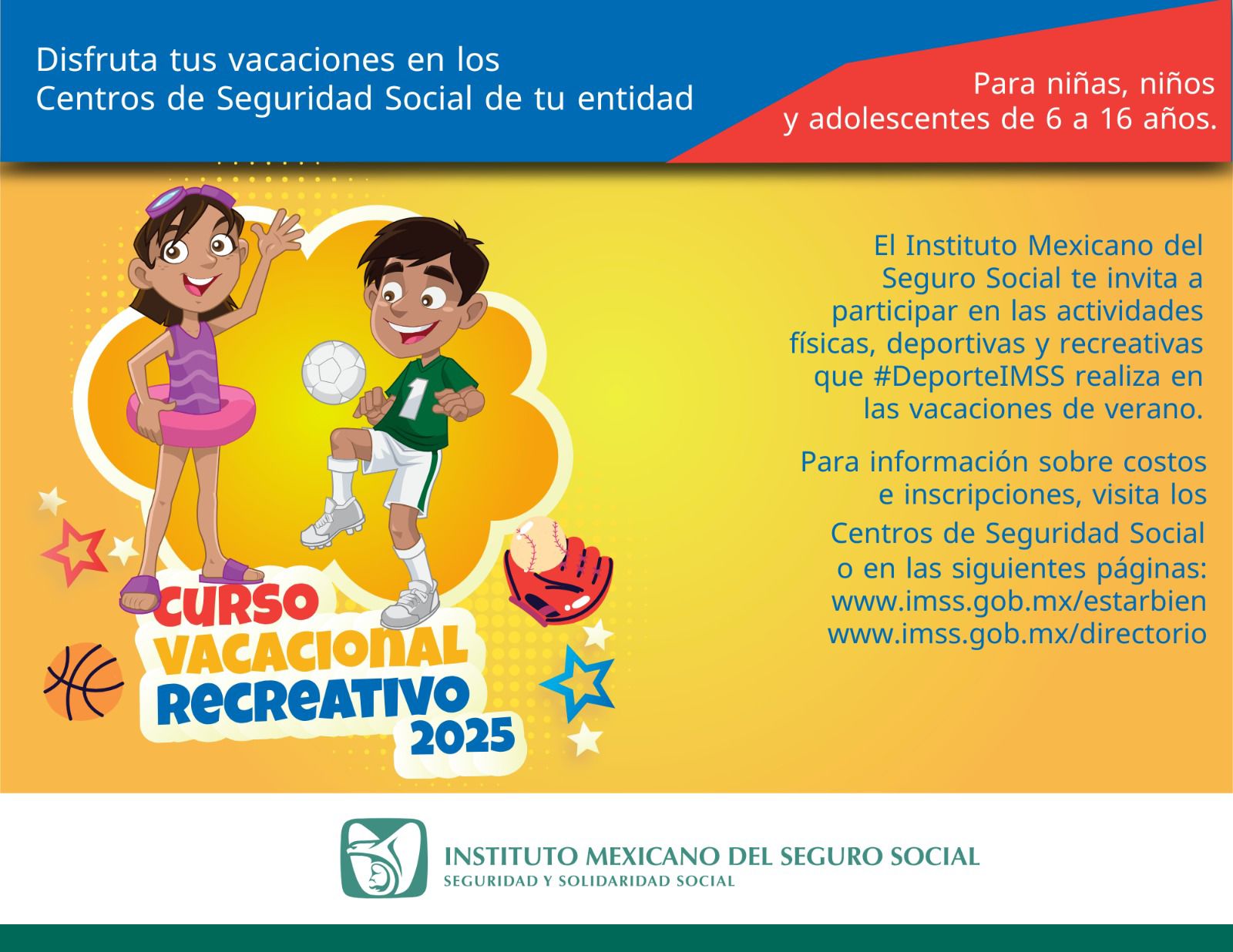 Cumple IMSS Guerrero 27 años promoviendo la recreación infantil con su tradicional Curso Vacacional Recreativo