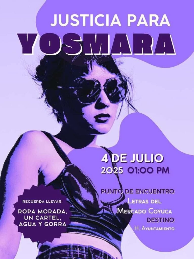 Familiares de Yosmara convocan marcha para exigir justicia en Coyuca de Benítez