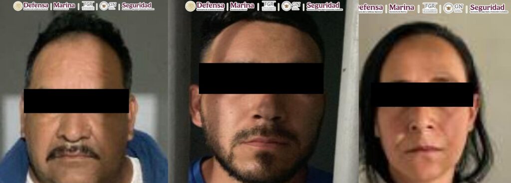 En el marco de la estrategia nacional contra la extorsión, en Michoacán fueron detenidos tres extorsionadores