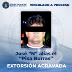 #FGEGuerrero obtiene vinculación a proceso en contra de José “N”, alias “El Pisa Burras”, por extorsión agravada en Acapulco