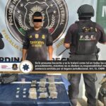 Dos detenidos, droga, una motocicleta y dos vehículos asegurados, resultado de acciones de seguridad en Teloloapan y Acapulco