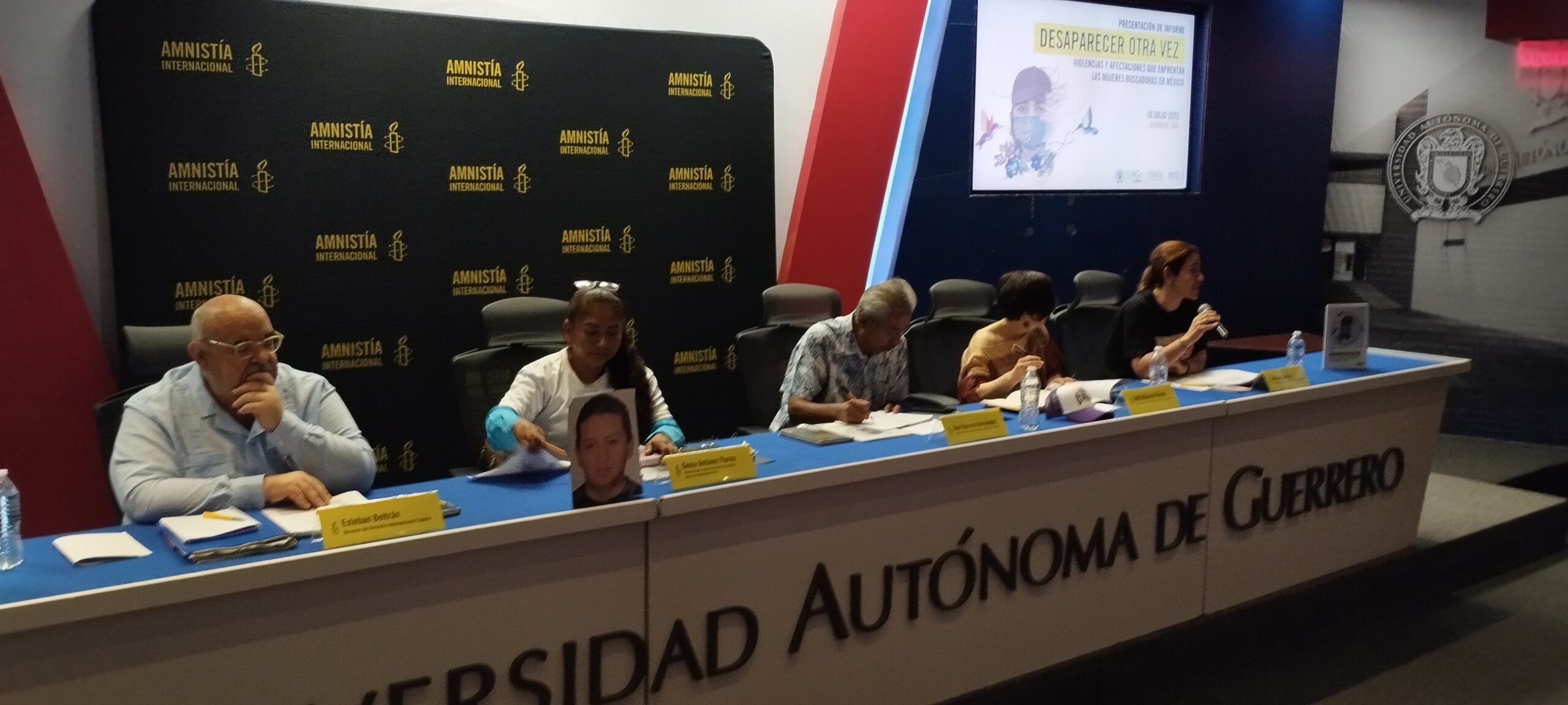 Colectivos en evento con Amnistía Internacional: Las mujeres encabezan la búsqueda de desaparecidos, no lo hace la autoridad