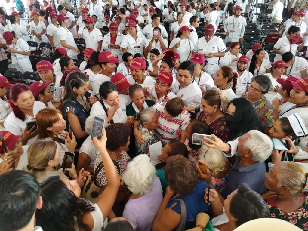Con salud casa por casa no quedará ningún adulto mayor sin ser visitado en su domicilio: presidenta Claudia Sheinbaum en Acapulco, Guerrero