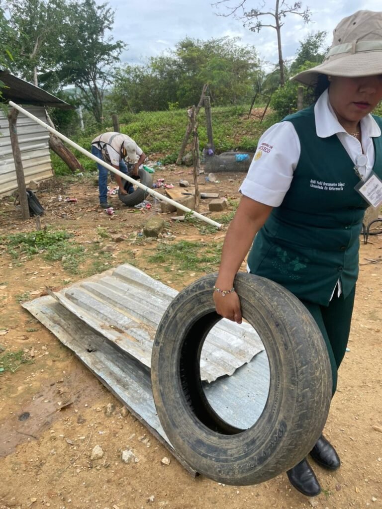 La SSG mantiene acciones preventivas contra dengue por el huracán Erick