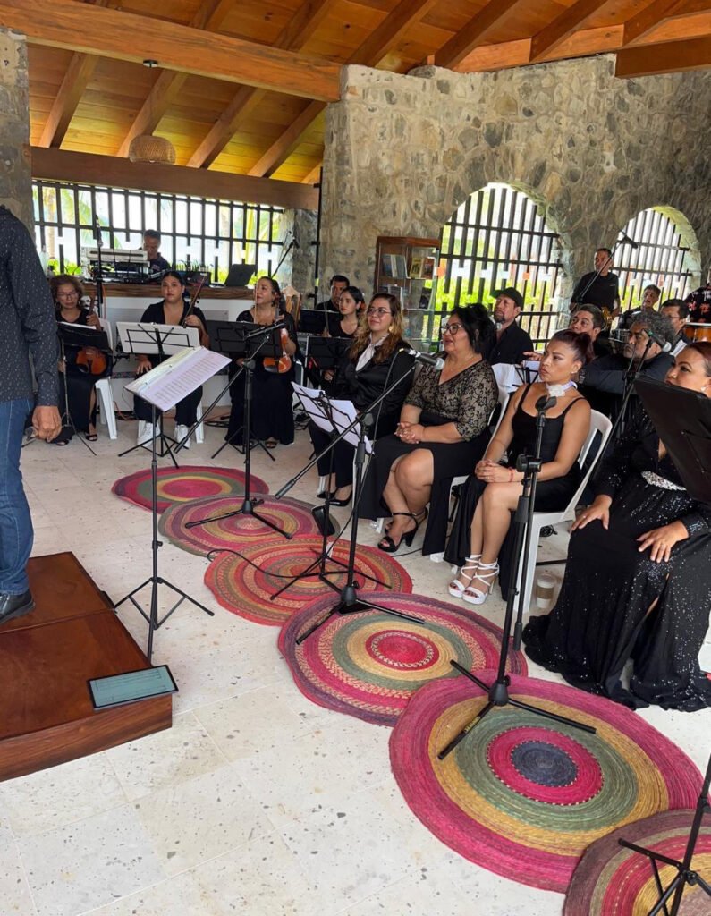 El Museo Arqueológico de la Costa Grande fue escenario de la primera presentación de la Orquesta de Zihuatanejo.