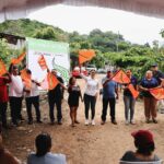Arranca Lizette Tapia Castro obra de electrificación en la colonia 14 de Febrero