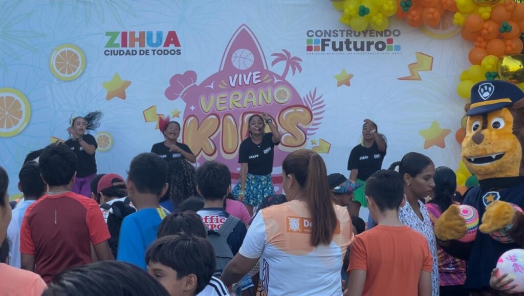 Turistas también pueden disfrutar del Verano Kids en Zihuatanejo