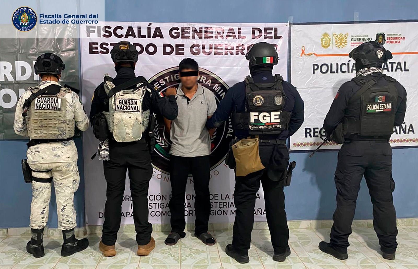 Detienen a presunto feminicida; habría asesinado a una mujer y herido a otra