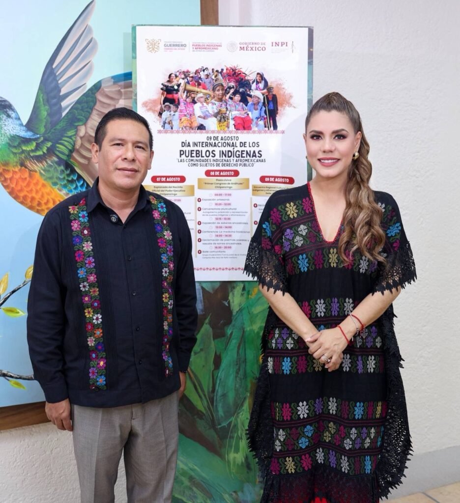Evelyn Salgado honra riqueza cultural de Guerrero con jornada por el Día Internacional de los Pueblos Indígenas