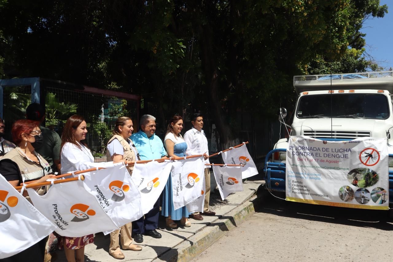 Arranca segunda Jornada Nacional de Lucha contra el Dengue