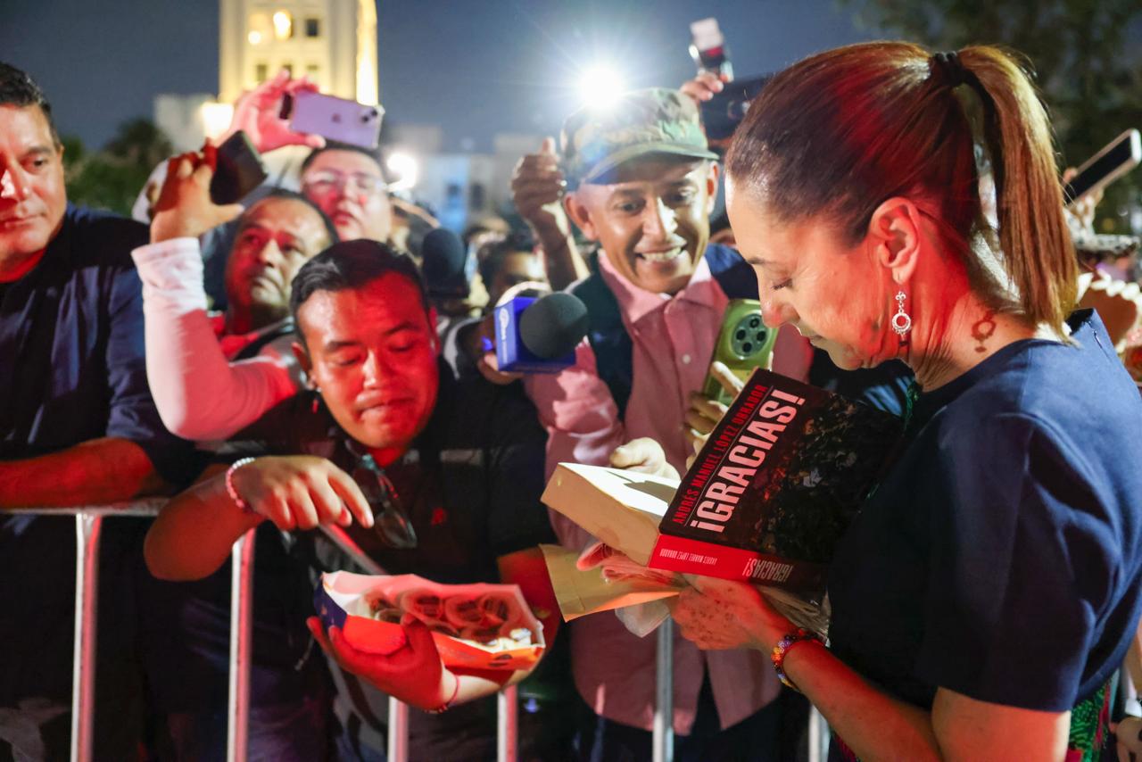Este martes arranca construcción del Tren Saltillo-Nuevo Laredo que pasará por Monterrey:Claudia Sheinbaum en Nuevo León