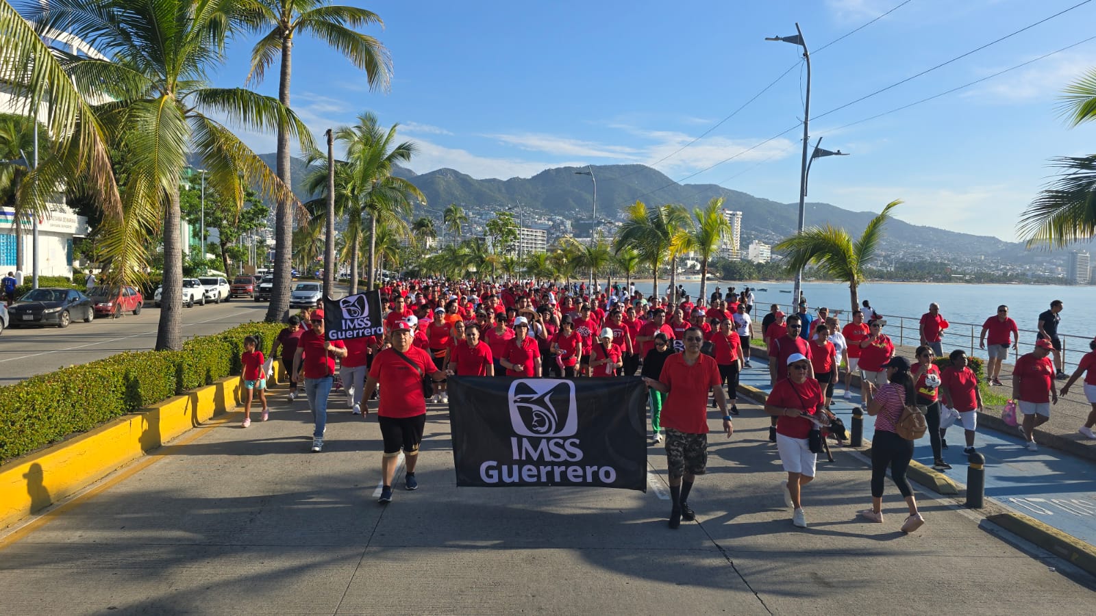 Participa IMSS Guerrero en caminata por el Día Mundial del Corazón