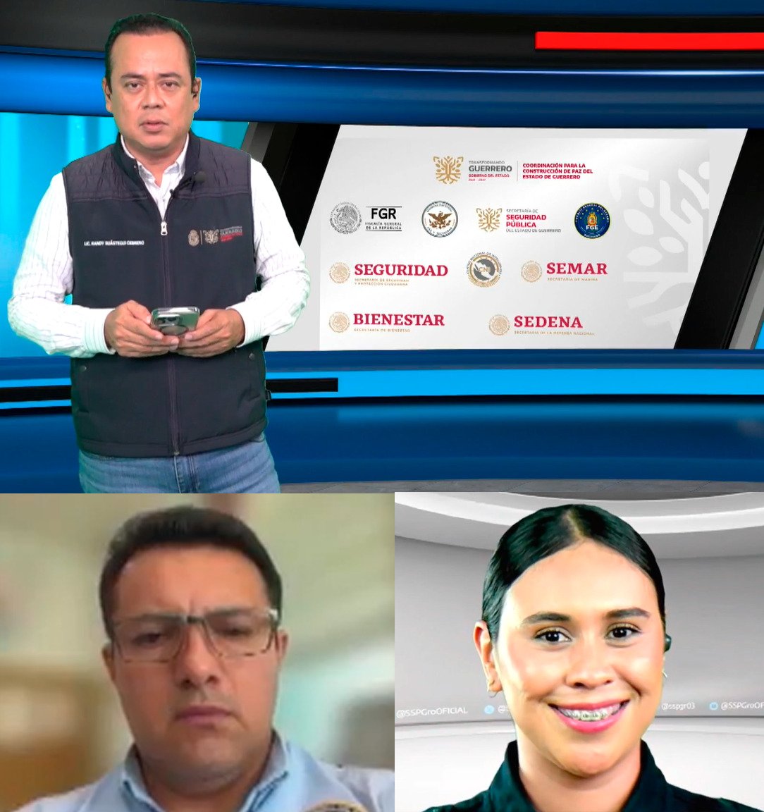 Presentan avances en detenciones, aseguramientos y combate a delitos en Guerrero