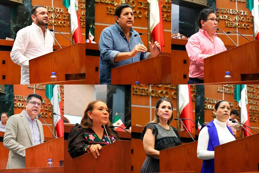 Mantener diálogo y consenso para legislar por el bienestar de Guerrero, compromiso de representaciones partidistas en el Congreso del Estado