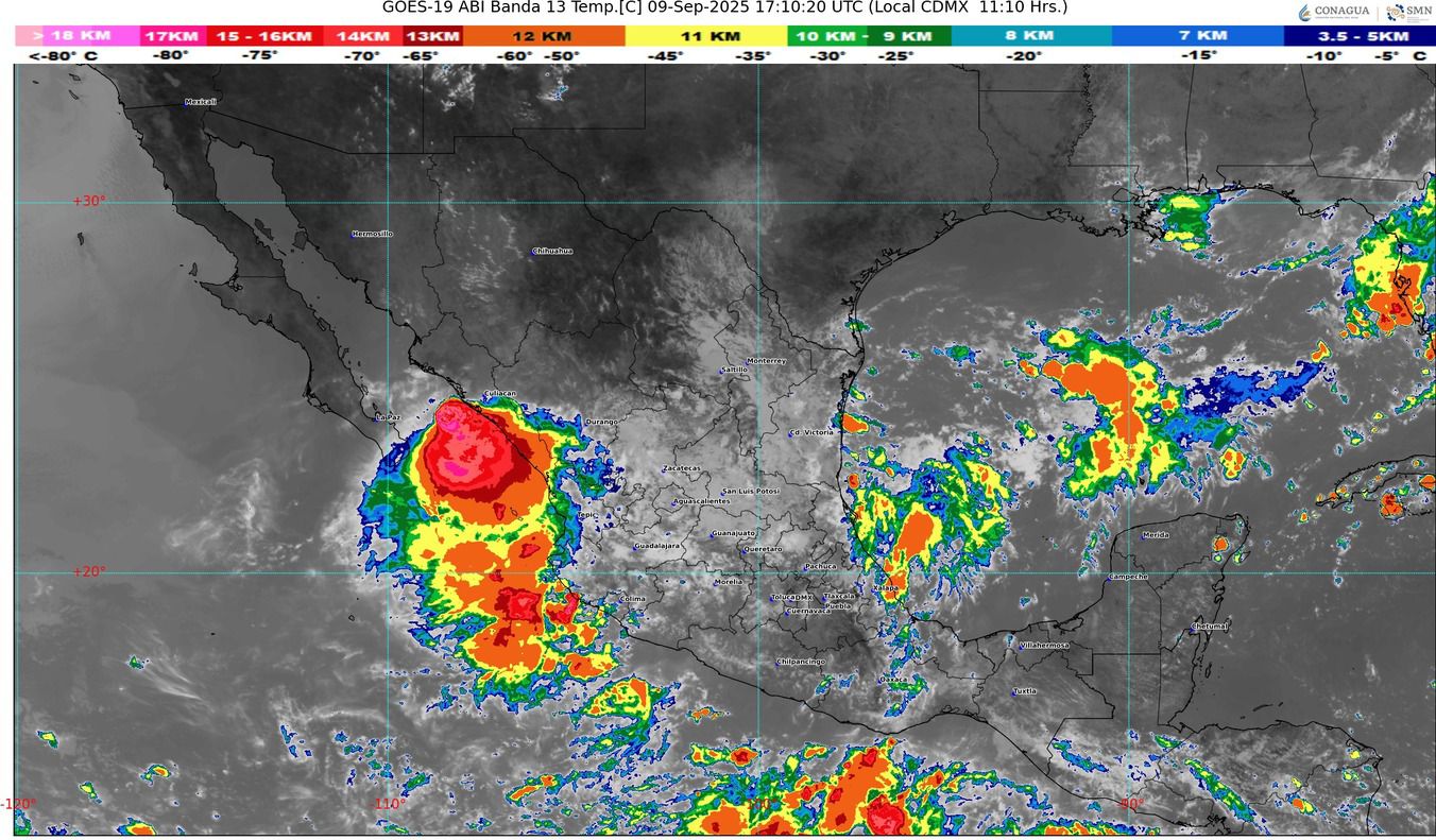 Se pronostican lluvias de ligeras a moderadas para finales de este martes: SGIRPCGRO