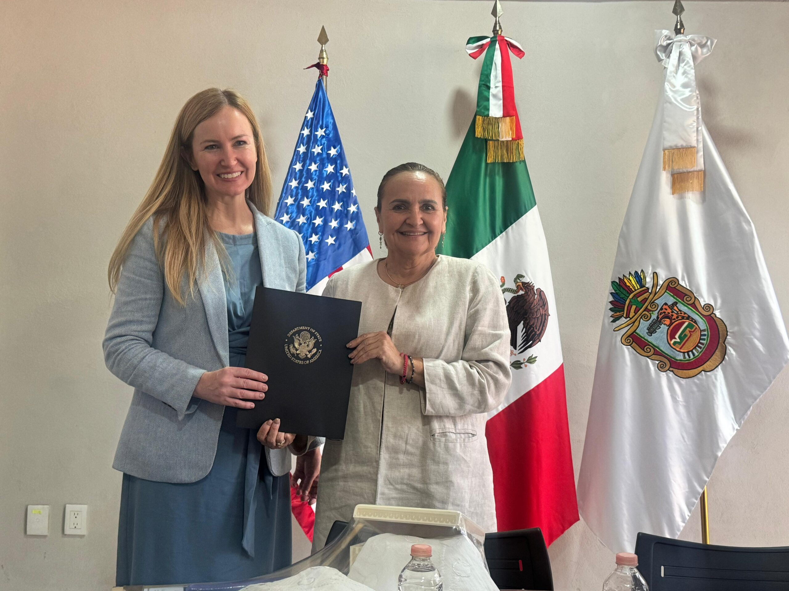 Guerrero y Embajada de Estados Unidos fortalecen cooperación para la atención a la población migrante