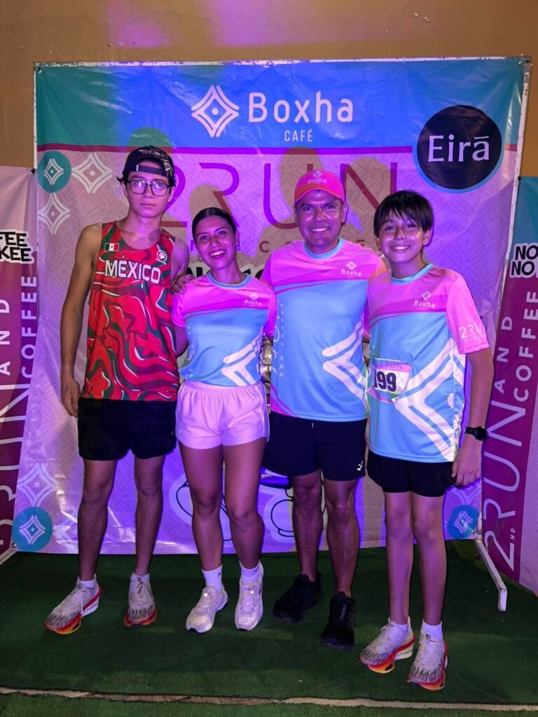 Éxito en la segunda edición de la carrera Run & Coffee Boxha en Ixtapa