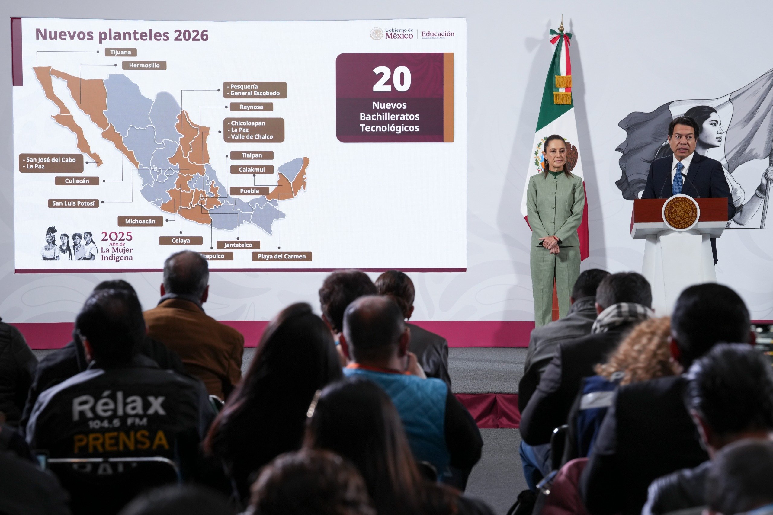 Gobierno de México: en 2026, se crearán 130 nuevas preparatorias en 110 municipios que quedarán cerca de la casa de las y los estudiantes