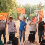 Arranca la obra de electrificación en la calle El Vivero, comunidad de Los Almendros.