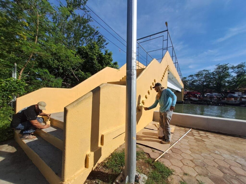 Concluye la restauración del puente en la colonia La Noria