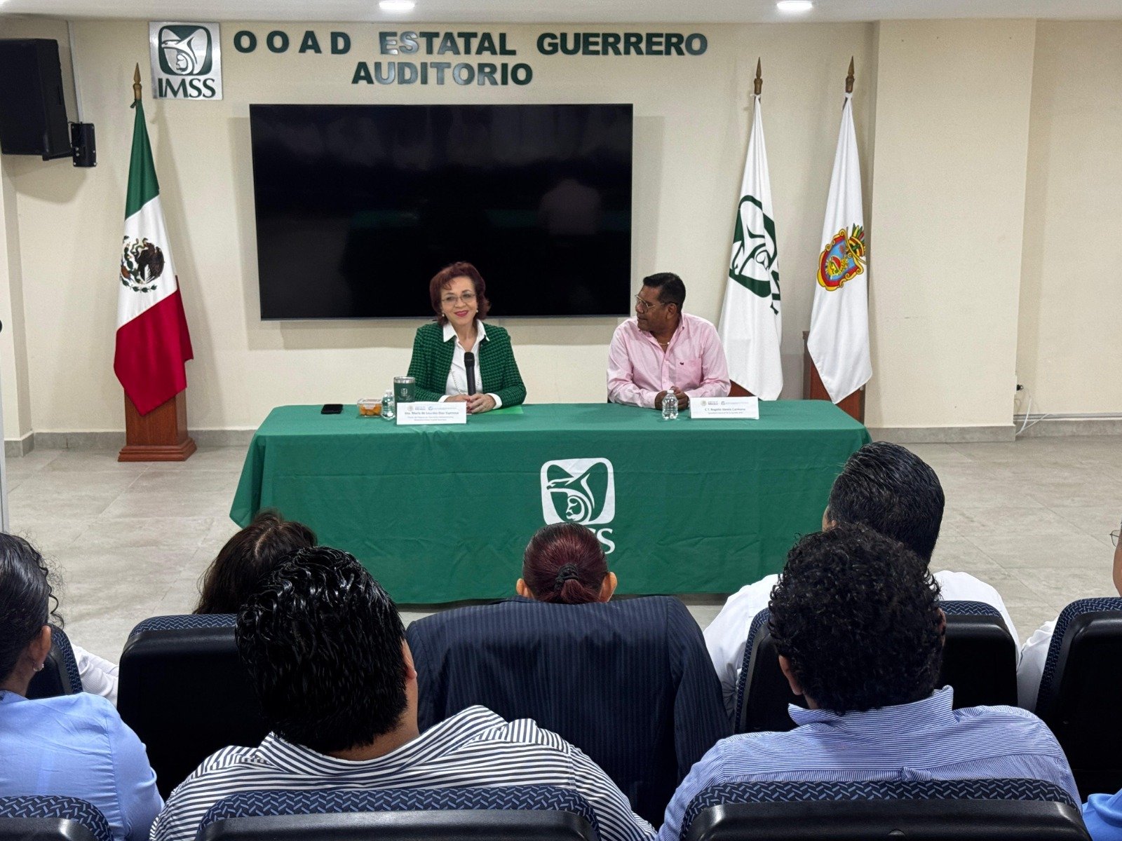 Se reúnen IMSS Guerrero y nuevo comité seccional del SNTSS Sección XVII para fortalecer al Instituto