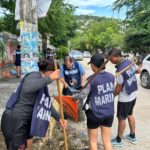 Marina participa en “Brigada de Limpieza” en Zihuatanejo
