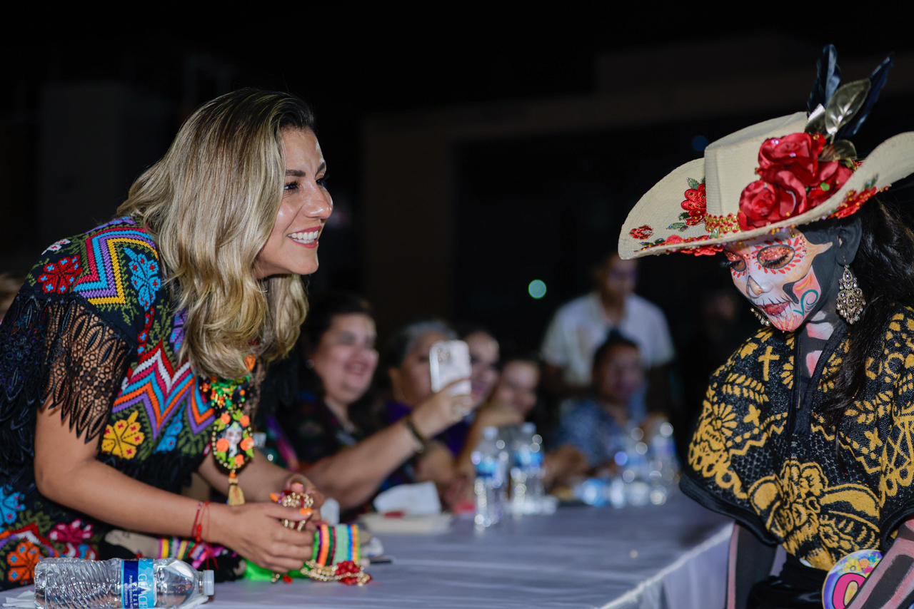 El Gobierno del Estado realizó el Tradicional Concurso Estatal de Catrinas y la Exhibición de Ofrendas 2025