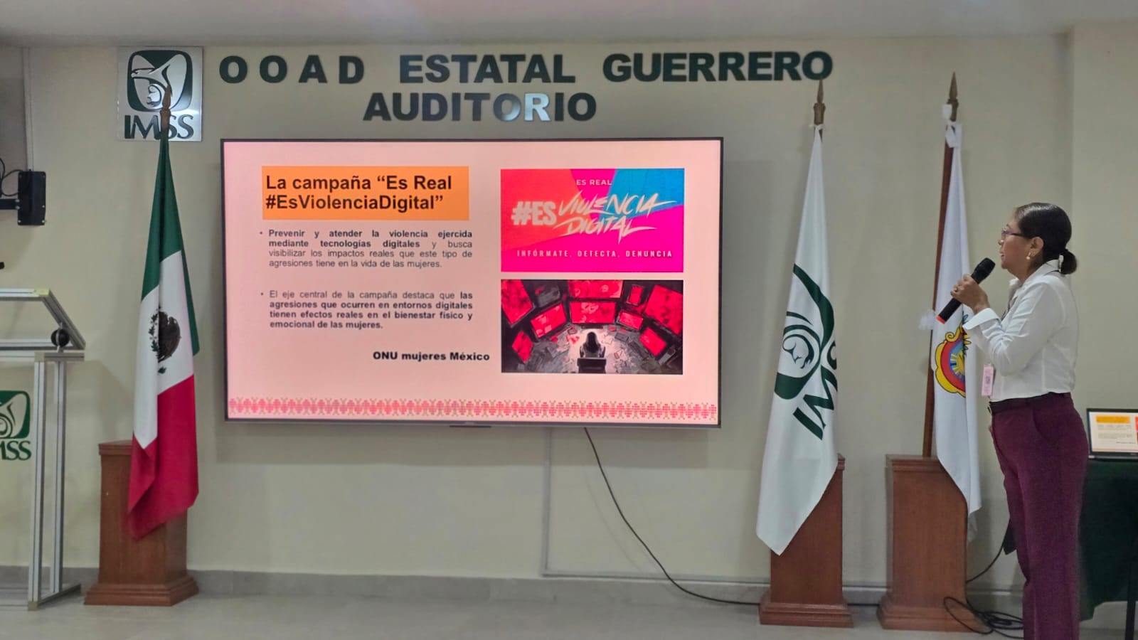 Refuerza IMSS Guerrero acciones contra la violencia de género en el marco del 25 de noviembre