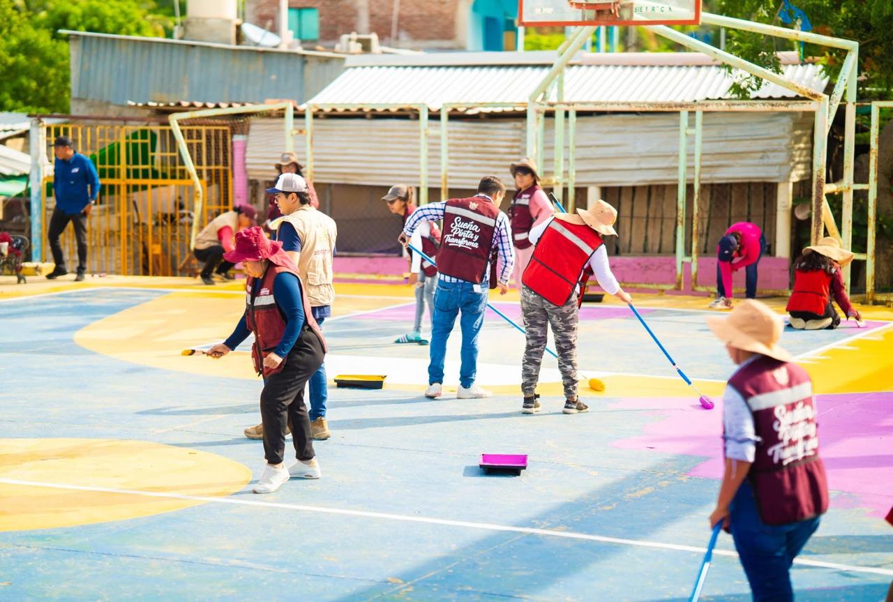 Recupera el gobierno estatal espacios públicos en diferentes municipios