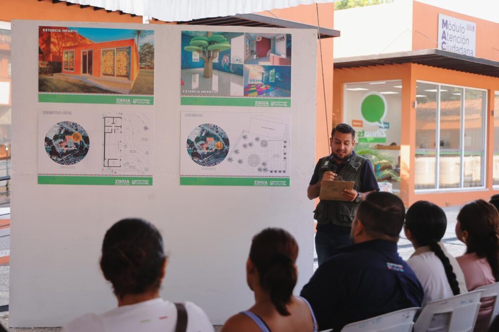 Gobierno de Lizette Tapia Castro inicia construcción de comedor y estancia infantil para su personal