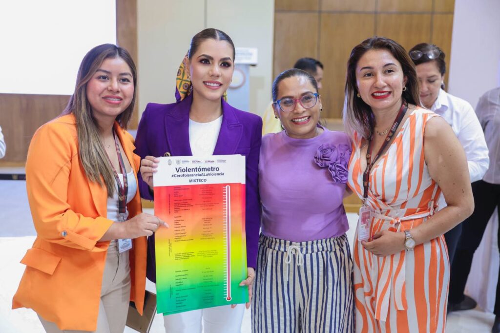 “Cero tolerancia a la violencia en cualquiera de sus formas”: Evelyn Salgado