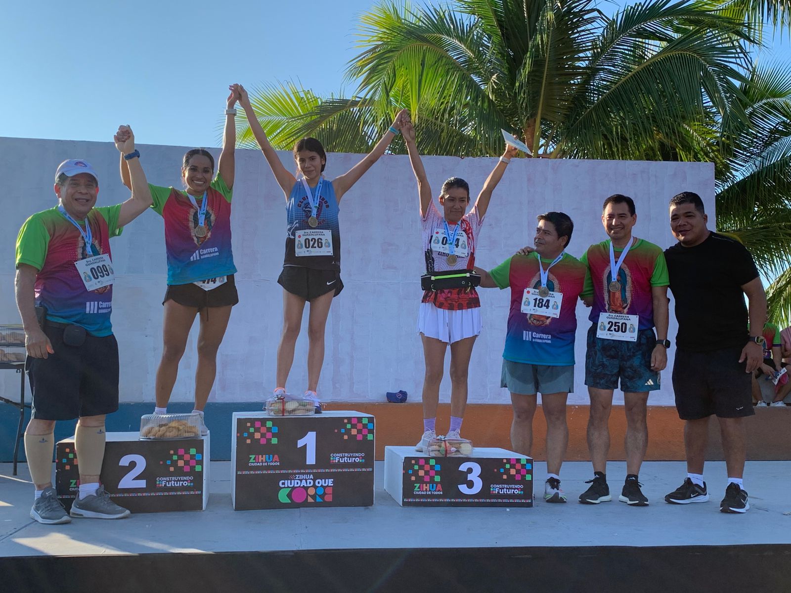 Todo un éxito la tercera edición de la Carrera Atlética Guadalupana en Zihuatanejo