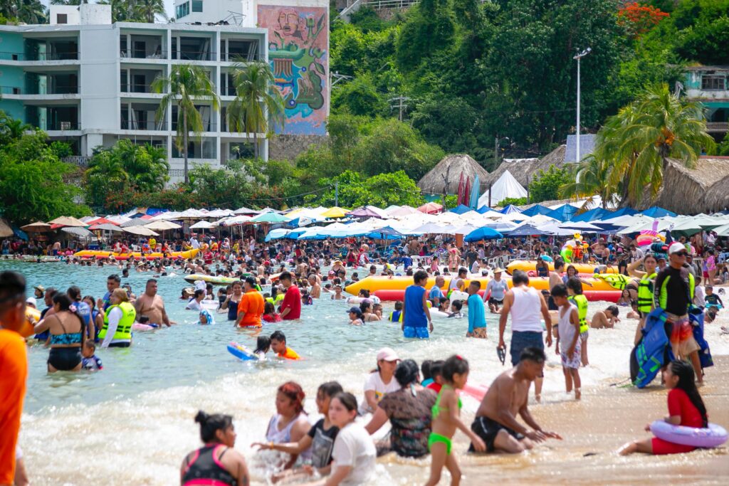 Guerrero, en todos sus destinos, incrementa y supera la ocupación turística registrada en 2024